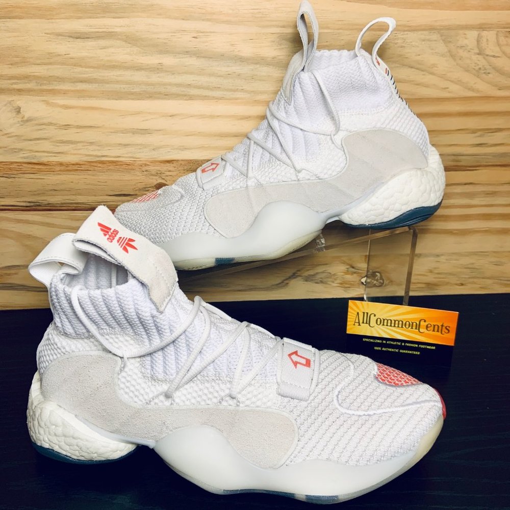 New Adidas Crazy BYW X Cloud Basketball Shoes - Picture 3 of 8